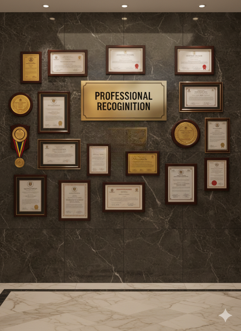Professional Recognition